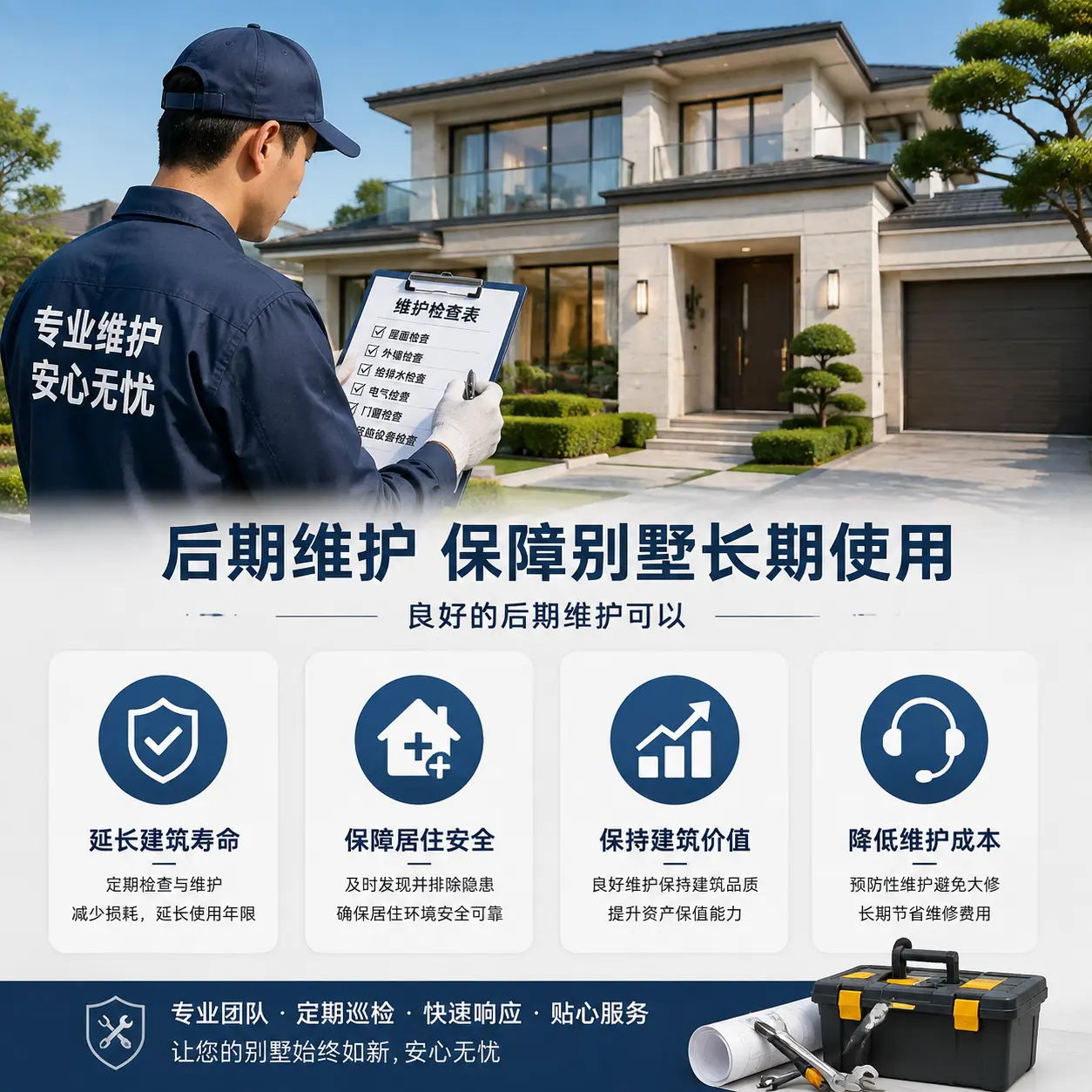 别墅建造公司推荐： 正安 施工质量的关键要素