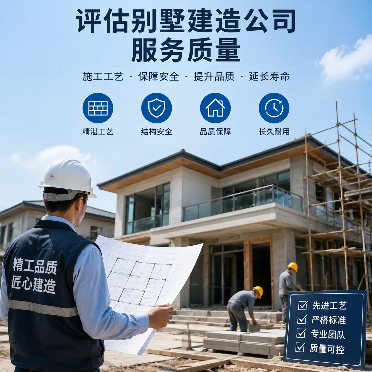 如何评估 正安 别墅建造公司的服务质量？