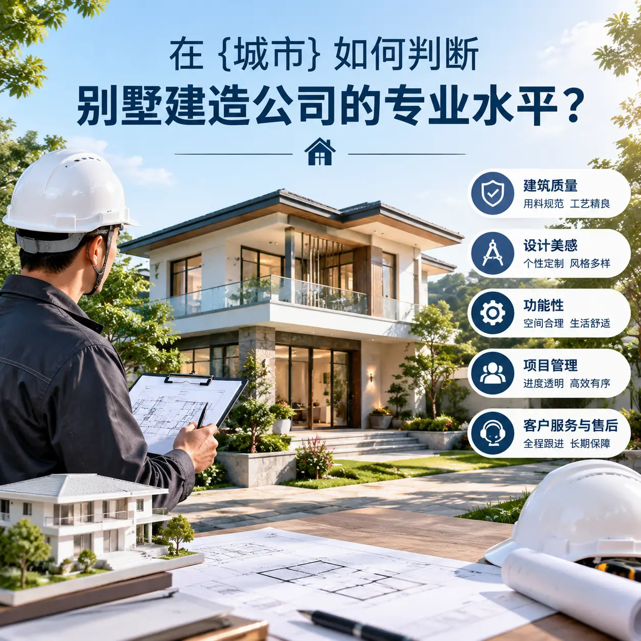 在 正安 如何判断别墅建造公司的专业水平?