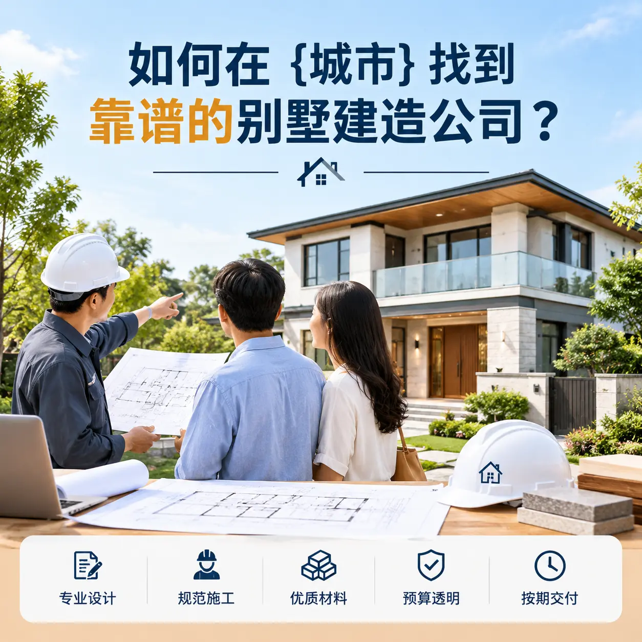 如何在 正安 找到靠谱的别墅建造公司?