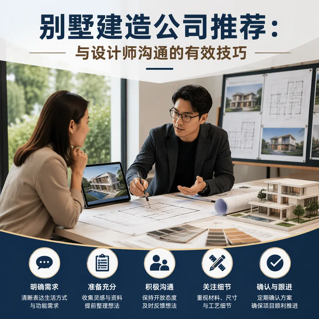 别墅建造公司推荐：与设计师沟通的有效技巧在 正安