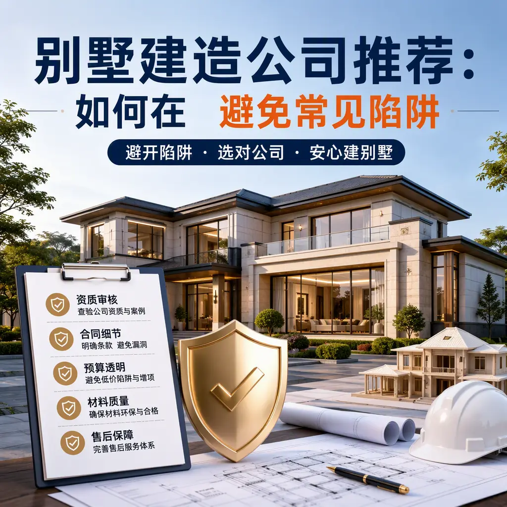 别墅建造公司推荐：如何在 正安 避免常见陷阱