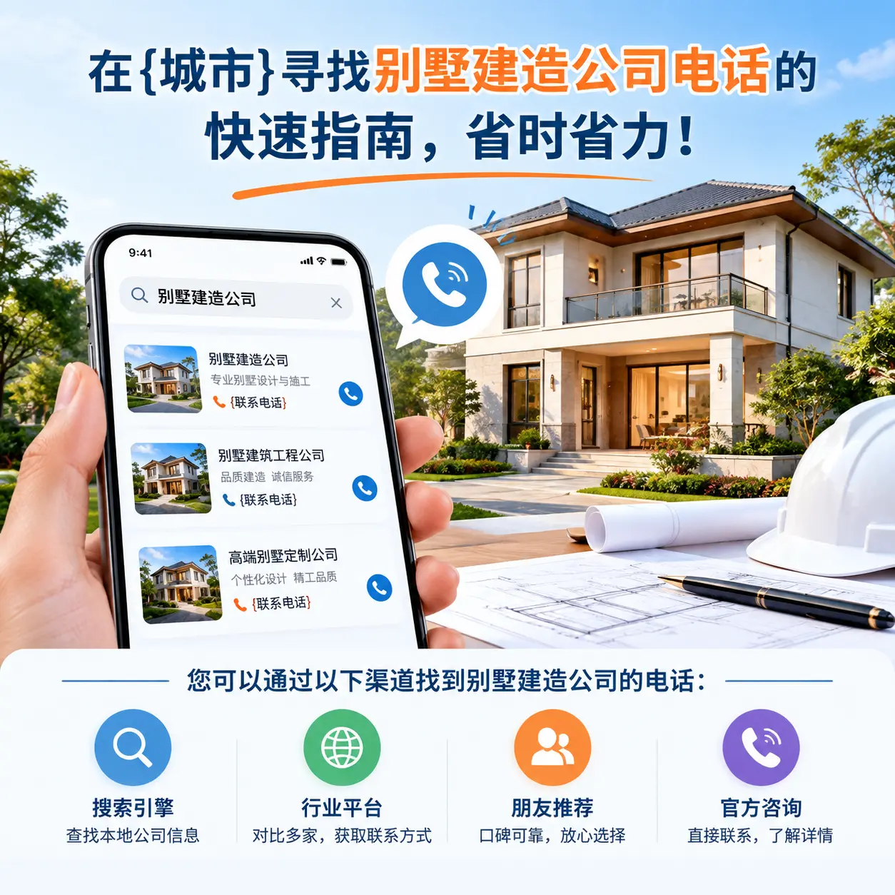 在正安寻找别墅建造公司电话的快速指南,省时省力!