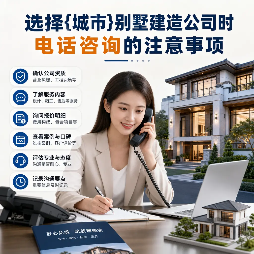 选择正安别墅建造公司时，电话咨询的注意事项