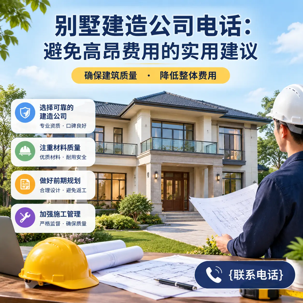 正安别墅建造公司电话：避免高昂费用的实用建议