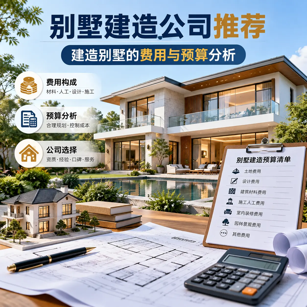 别墅建造公司推荐： 正安 建造别墅的费用与预算分析