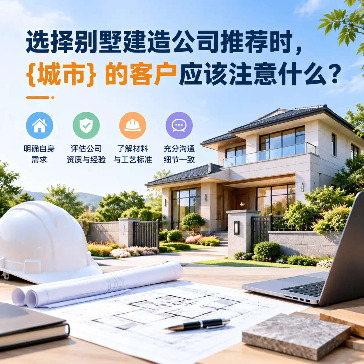 选择别墅建造公司推荐时,正安 的客户应该注意什么?