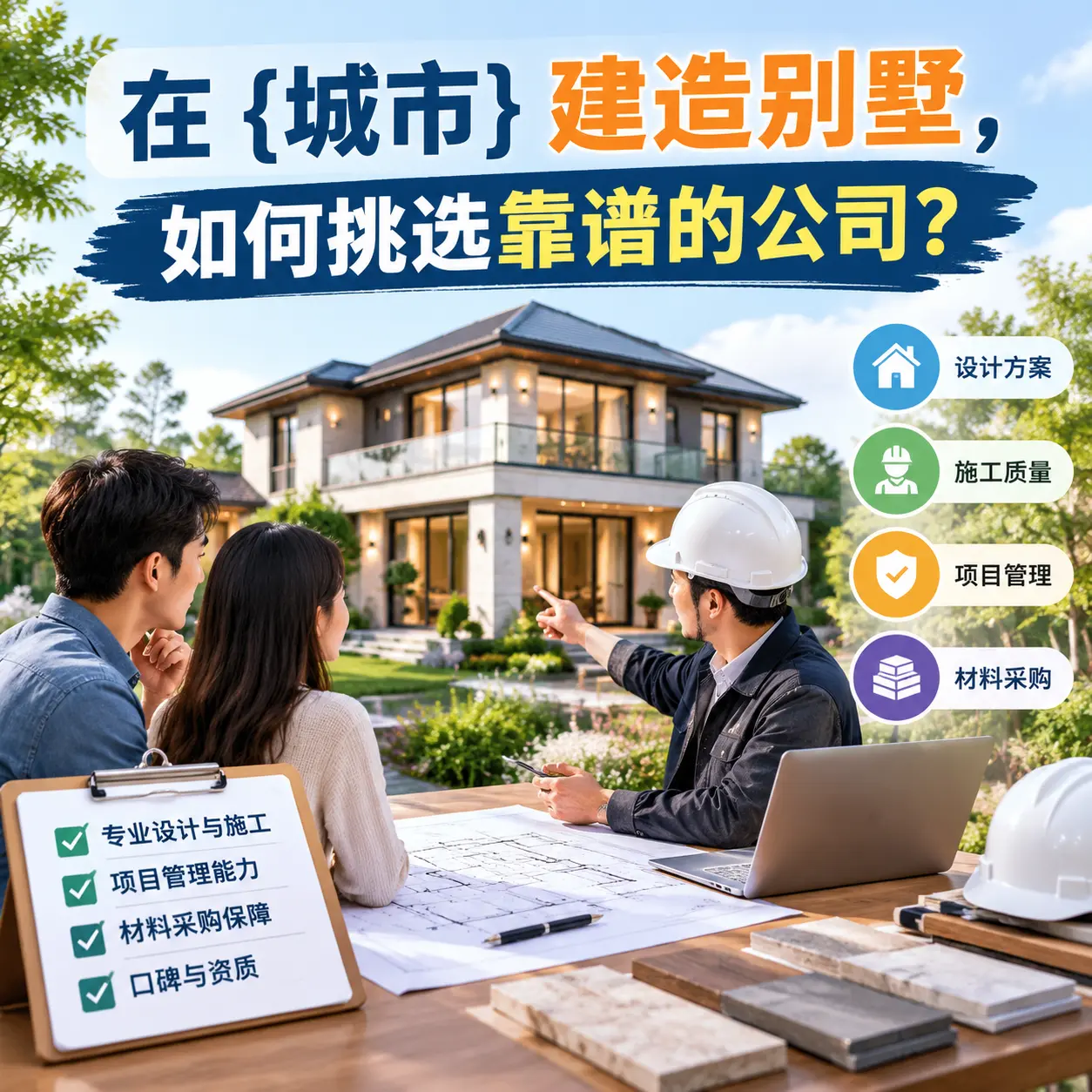 在 正安 建造别墅，如何挑选靠谱的公司？