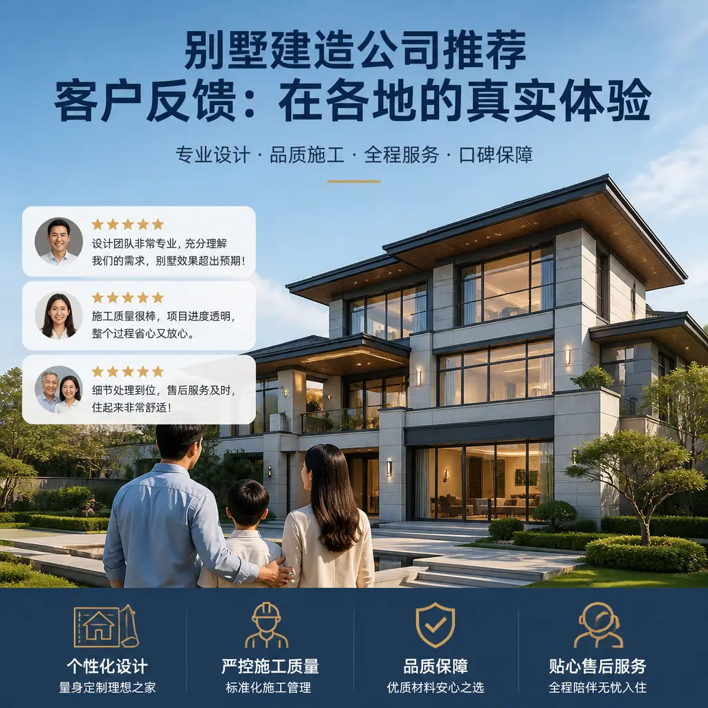 别墅建造公司推荐的客户反馈：在 正安 的真实体验