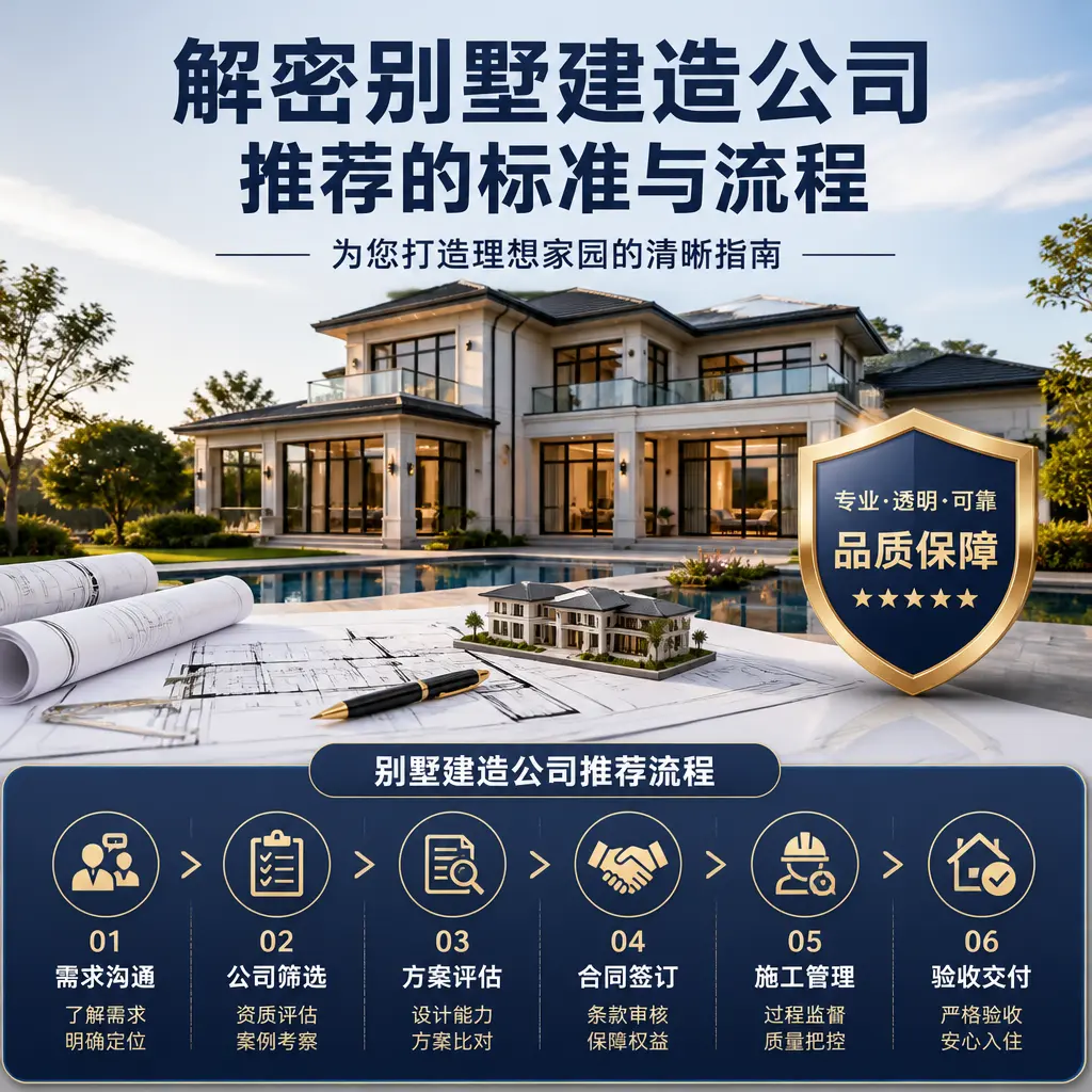 解密别墅建造公司推荐的标准与流程在 正安