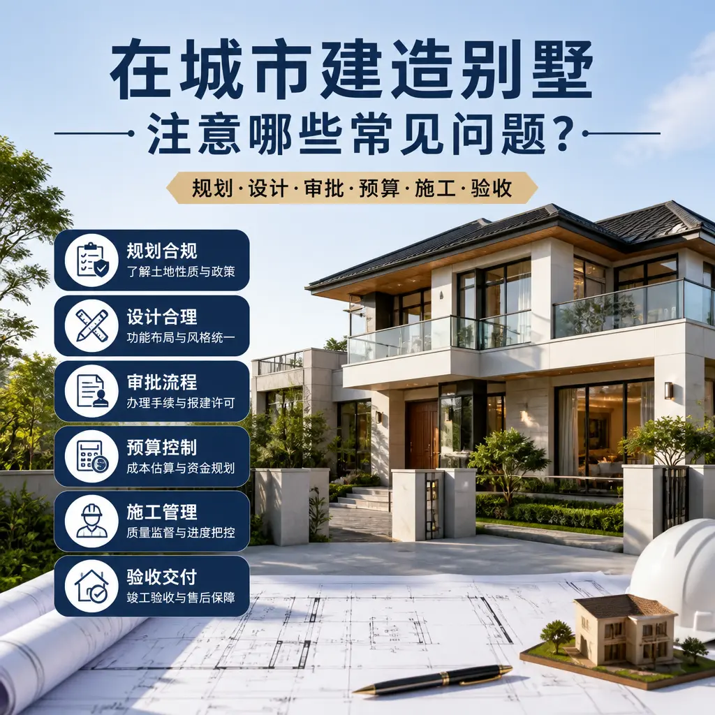 在 正安 建造别墅,注意哪些常见问题?