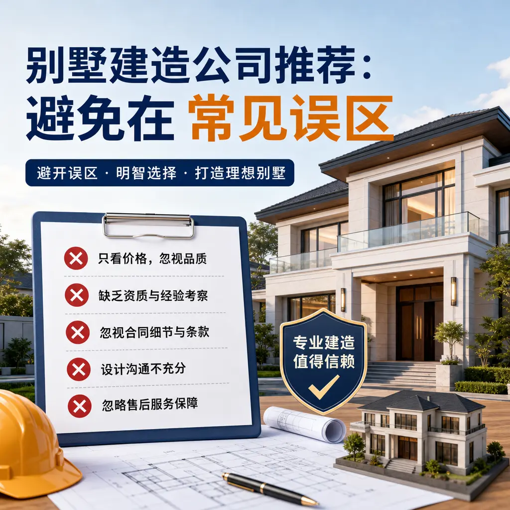 别墅建造公司推荐：避免在 正安 的常见误区