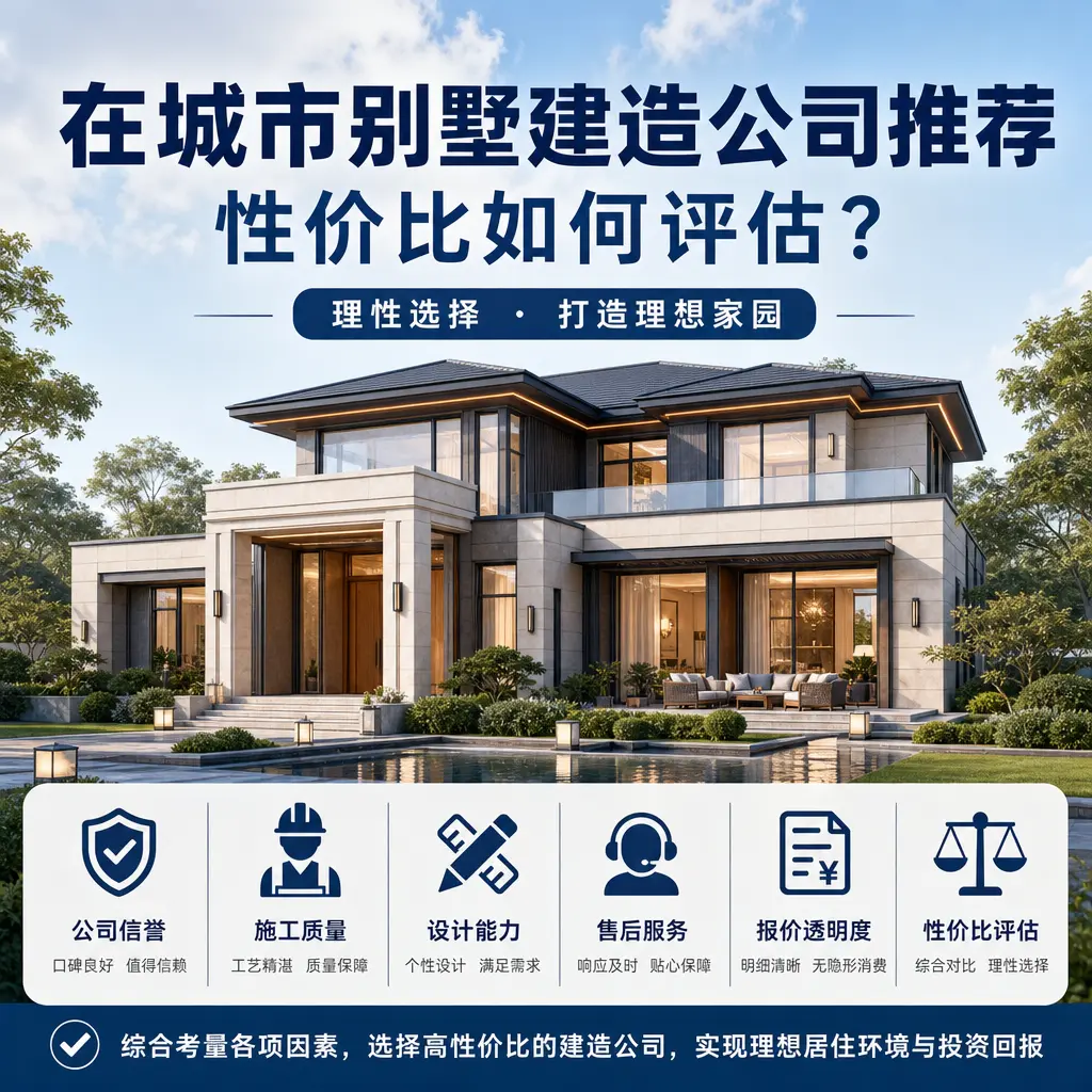 在 正安 别墅建造公司推荐,性价比如何评估?