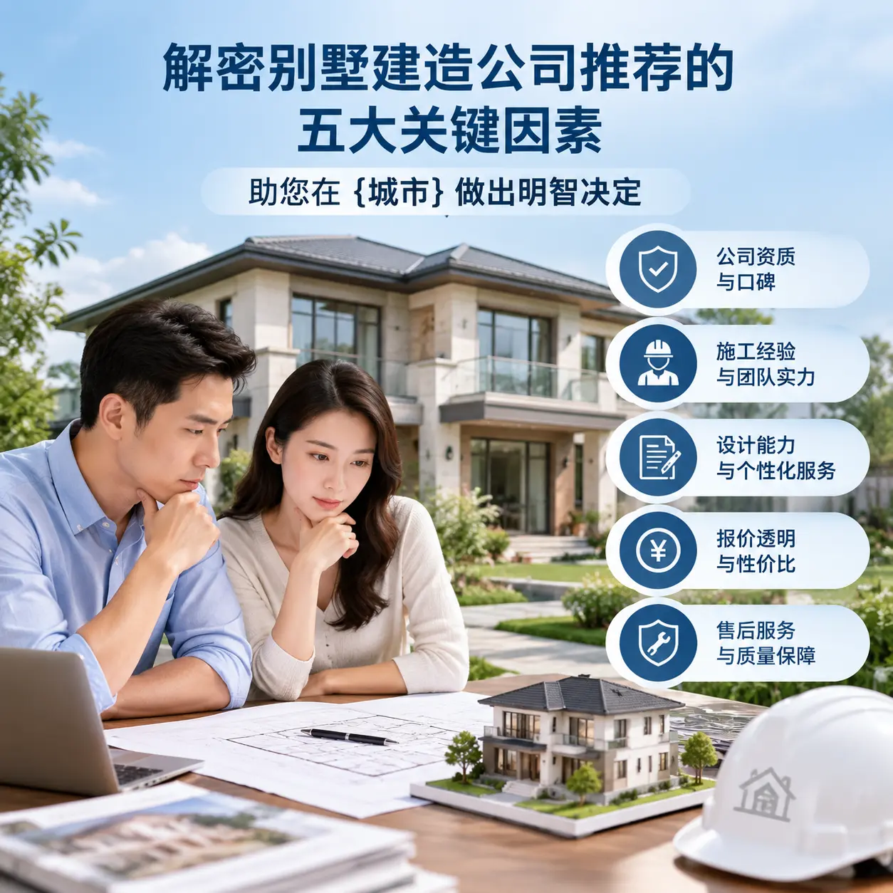 解密别墅建造公司推荐的五大关键因素,助您在 正安 做出明智决定