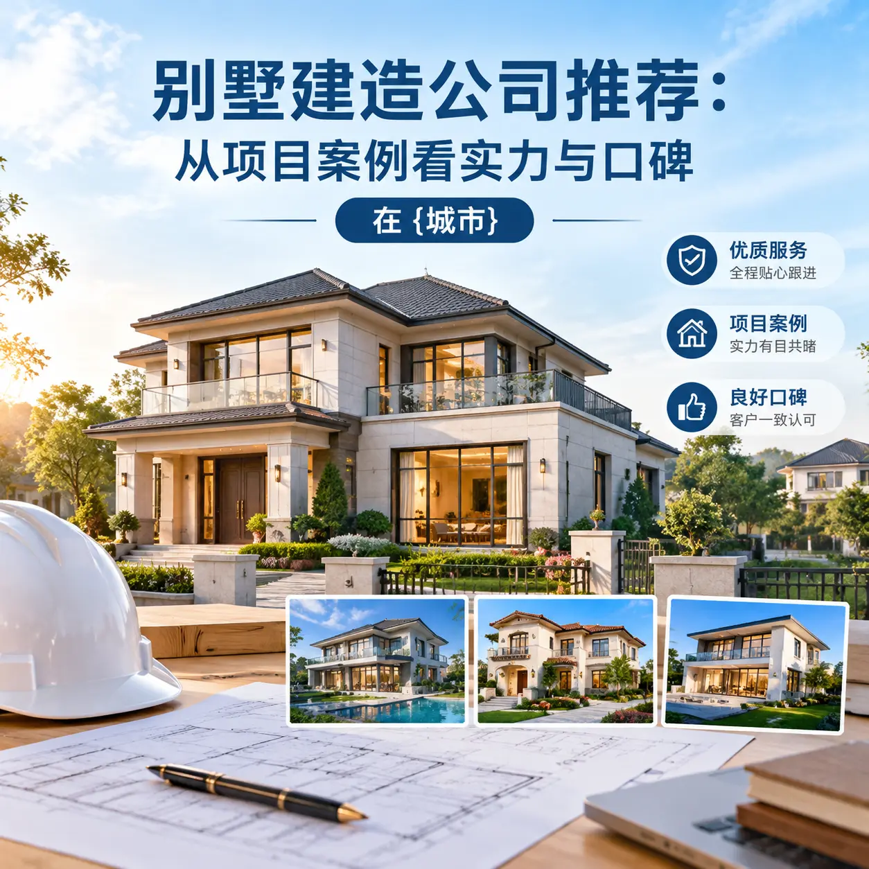 别墅建造公司推荐：从项目案例看实力与口碑在 正安