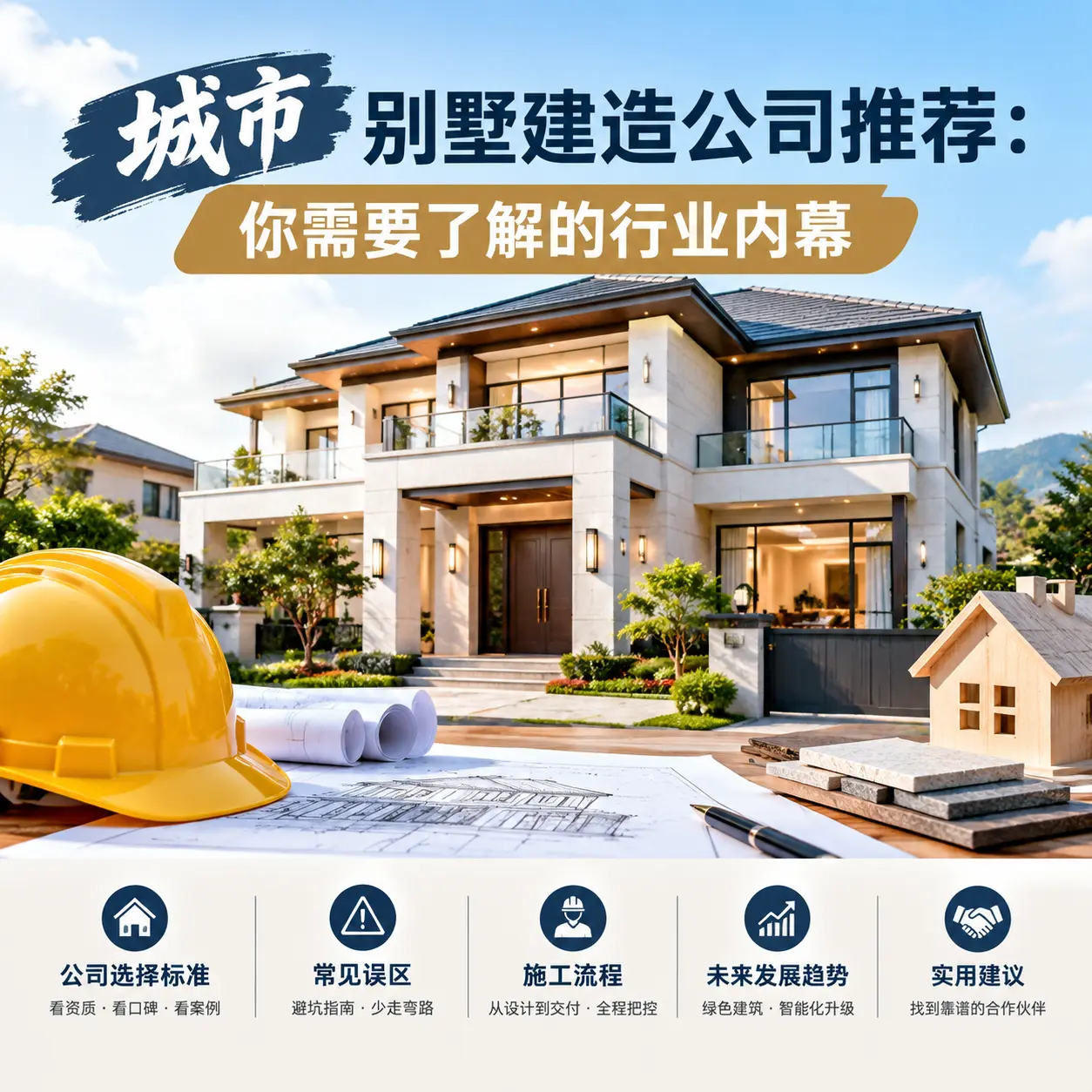 正安 别墅建造公司推荐：你需要了解的行业内幕