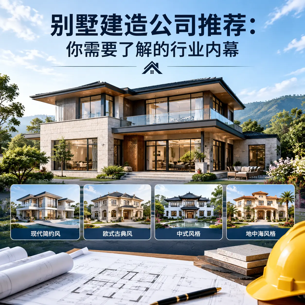 正安 别墅建造公司推荐：你需要了解的行业内幕