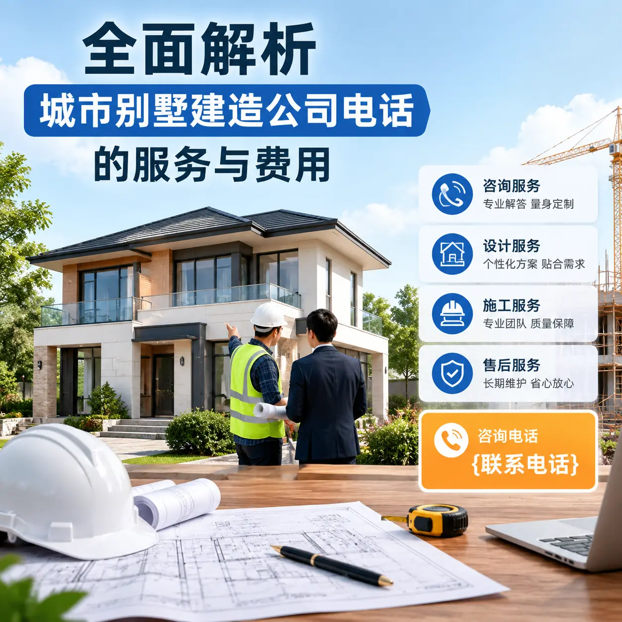 全面解析正安别墅建造公司电话的服务与费用