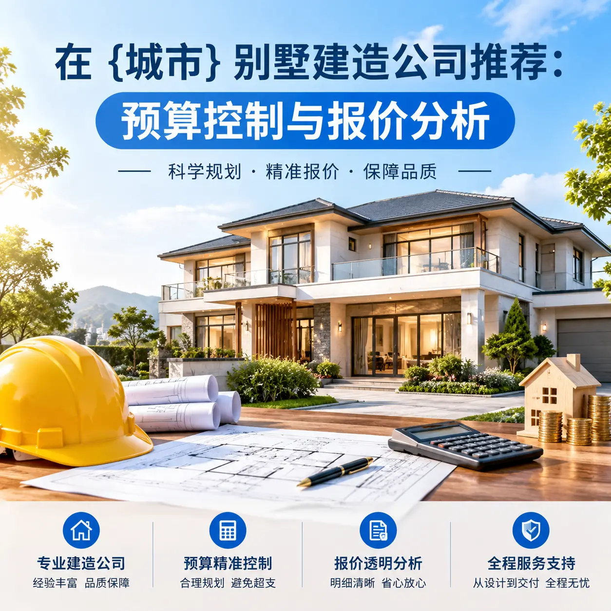 在 正安 别墅建造公司推荐:预算控制与报价分析