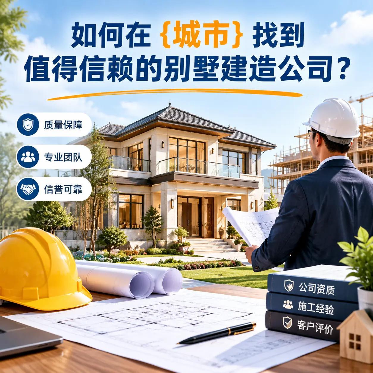如何在 正安 找到值得信赖的别墅建造公司?